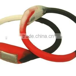 Silicone Wristband Watch or Silicone Bracelet Watch thumbnail-1