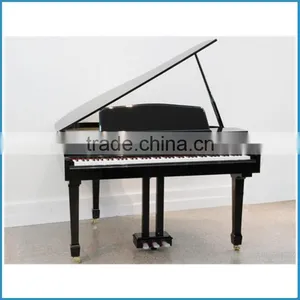 Black Stoving Varnish Finish Hammer Action Keyboard Digital Grand Piano Electric Piano Digital Piano thumbnail-2