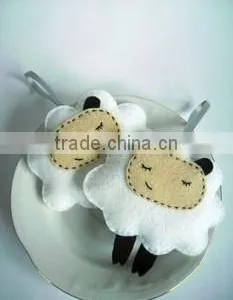 Express Hot Sale High Quality New Products Wholesale Eco Handmade Felt Cute Hanging Toy Sheep Made in China thumbnail-1