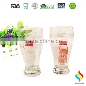 Cold Color Changing Glass Cup Beer Promotional Gift thumbnail-1