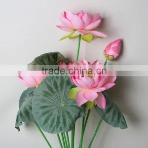 Natural Lotus Artificial Decorative Lotus Flowers China Manufacturer thumbnail-3