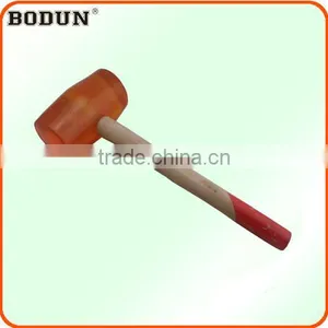 H3010 Transparent PVC Rubber Mallet Hammer thumbnail-1