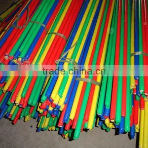 Plastic Covered Wooden Broom Handle With Small Cap thumbnail-5