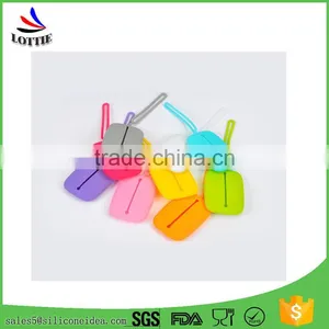 New Desigm 2016,Colorful Silicone Card Bag Lovely Silicone Key Bag thumbnail-6