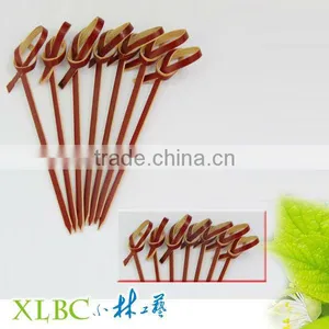 Red 15cm Bamboo Knot Picks With Good Quality thumbnail-1