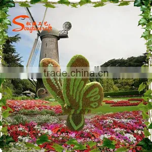 Artificial Topiary Birds and Animals Artificial Grass Landscaping Animal for Garden thumbnail-4