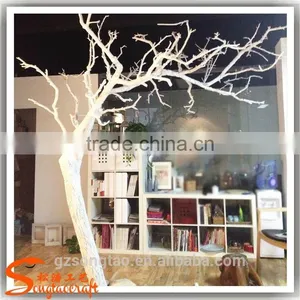Plastic Artificial Tree Trunk Decorative Tree Stump Fiberglss Tree Without Leaves Manzanita Tree and Plants for Classroom thumbnail-1