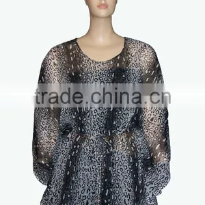 Chiffon Printed Stylish Tunics thumbnail-1