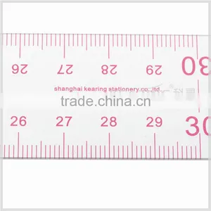 Kearing Chinese Manufacture High Quality Flexible Plastic Pattern Making Ruler 3 * 30cm With Mattern Grids # 8006 thumbnail-4