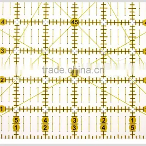 Kearing Easy Cutting Acrylic Patchwork Quilting Rulers 12 '' * 6 '' for Fashion Design#KPR1206 thumbnail-3