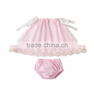 Baby Long Lace Swing Outfits Kids Shorts Set thumbnail-1