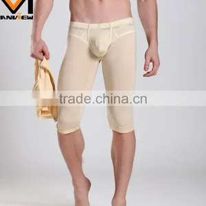 2014 Hot Sale Sexy Thin Men's Long Johns Underwear Long Sleeve Breathable Body Shaper SM03-13 thumbnail-4