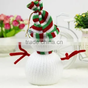 HFR-T314 2015 Christmas Decoration Plush Snowman Christmas Toy thumbnail-3