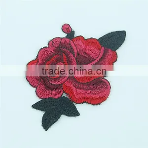 Beautiful Big Flower Design Embroidery Patch ,hot Sale Embroidery Patch thumbnail-2