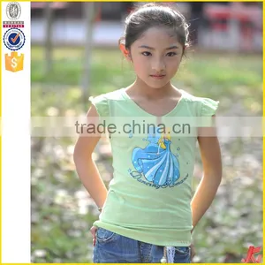 Fashion Design Girls Tshirt Printing Custom t Shirt thumbnail-1