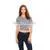 Bella+Canvas Women's Poly-Cotton Crop Tee - 52% Combed and Ring-spun Cotton 48% Polyester and Comes With Your Logo thumbnail-4