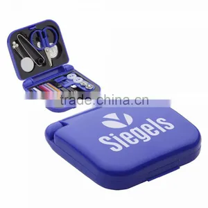 Travel Sewing Kit - Has a Mini Scissors, Needles, Pins, Tweezers and Comes With Your Logo thumbnail-2