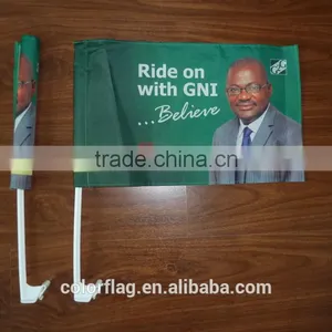 Custom Printing Polyester Flag Car thumbnail-3