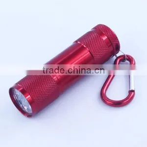Aluminum Bulk Led Flashlights Cheap Flashlight for Gift/promotion/hunting/camping/emergency thumbnail-1