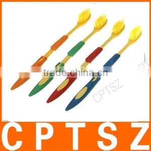 4Pcs Toothbrush Soft Synthetic Resin Bristle Brush Set for Adults thumbnail-1