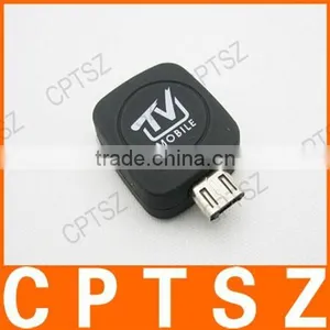 MINI Pocket Portable Micro USB DVB-T ISDB-T Digital Mobile Streamer EZ TV Tuner Receiver For Android Mobile Phone & Tablet thumbnail-4
