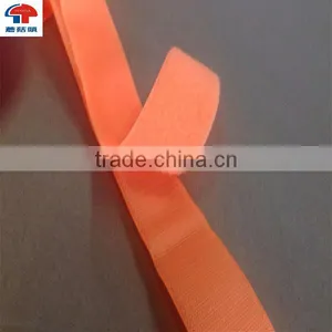 100% Nylon Fastener Tape Orange Sew on Hook and Loop for Bundle Belt thumbnail-4