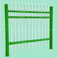 Non-welded Galvanized Steel Fence for Building thumbnail-1
