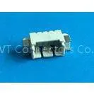 PA66 Housing Brass 2 Pin Connector Tin Plated , 3.96mm Pitch SMT PCB Header Connector thumbnail-1
