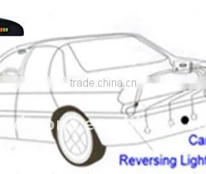 Rear Sensor, Car Parking Rear Sensor 2 Front 4 Back thumbnail-2