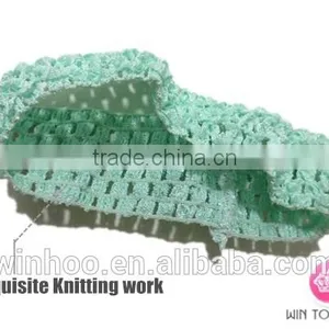 Cheapest Elastic Knitted Crochet Headband for Children Wholesale China thumbnail-3
