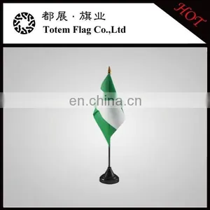 Polyester Desk Nigeria Table Flag thumbnail-1