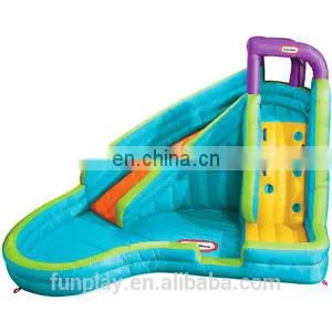 HI Used Inflatable Water Slide With Pool for Sale for Kids thumbnail-1