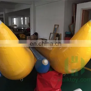 HI High Quality Banana Boat Agua Inflatable, 0.65mm Pvc Inflatable Flying Fish Boat thumbnail-3