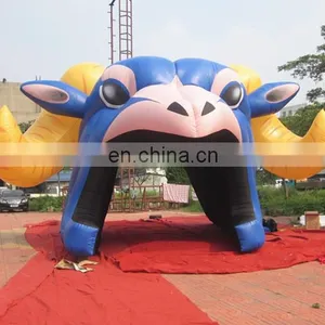 Giant InflatableI Sheep Mascot Tunnel/inflatable Sport Event Tunnel /inflatable Cartoon Tunnel thumbnail-1