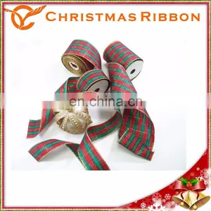 Vertical Stripes In Multiple Colors Ribbon Christmas Lace thumbnail-4