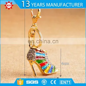 Custom Mini Soccer Shoe Embroidered Keychain/key Tag/keyring Alpha Jet/remove thumbnail-1
