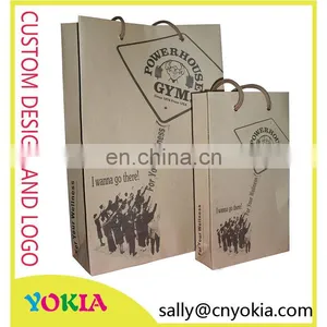 The Most Wonderful Kraft Paper High Quality Shopping Bag With Cotton Handle thumbnail-1