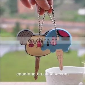 Wholesale Factory Customized Made Soft Pvc Key Holders,rubber Key Cap,key Cover With Own Logo thumbnail-1
