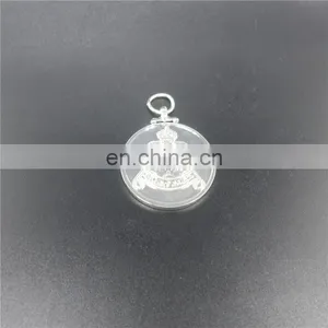 High-end Copper Custom Size Car Logo Keychain thumbnail-3