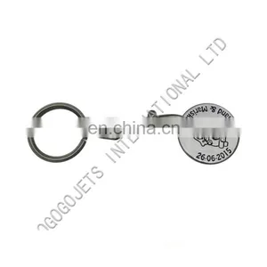 Trolley Coin, Trolley Coin Keychains, Shopping Trolley Coin Keyring thumbnail-1