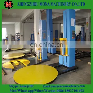 Fully Automatic Pallet Packing Machine, Wrapper & Pallet Strapping Machine/warehouse/factory Automatic Pallet Wrapping Machine thumbnail-4