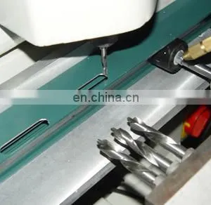 Overseas Service Upvc Windows Fabrication In Stock Lock Hole Machine thumbnail-5