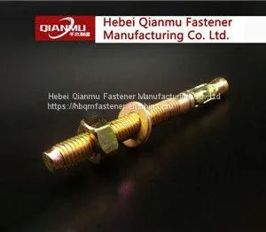 ANSI Wedge Anchor Wedge Anchor Bolts Expansion Bolt thumbnail-2