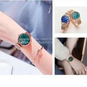32mm Alloy Case Steel Milanese Band Ladies Fashion Watch Jewlery Quartz Watch for Women thumbnail-3
