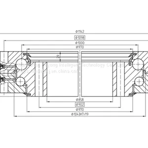 Double-Row Ball Type Slewing Ring 202108 thumbnail-3