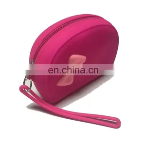 Silicone Handbag Purse Women Clutch Coin Bag Oem Design Fancy Wallet Ladies Wristlet Purse thumbnail-2