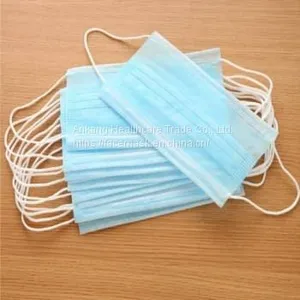 CE FDA Approved - Anti Virus 3 Filter Layers BFE 99% Non-Woven Skin-Friendly Disposable Face Mask -HE0002 thumbnail-4
