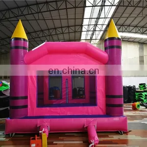 0.55mm PVC Commercial Inflatable Bounce House Kids Jumping Castle For Sale thumbnail-2