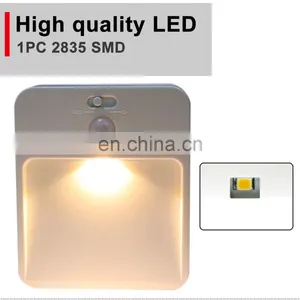 TS Lighting 3 x AA Battery Motion Light Pir Motion Sensor Light Induction Night Light for Bathroom thumbnail-4