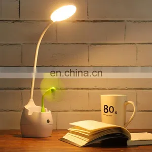 Wholesale Fashion Modern Rechargeable Battery Led Table Light Lamp Touch Reading Table Lamp thumbnail-7